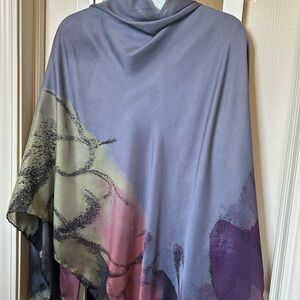 Semi silk 150cm x 150cm square hijab multi color